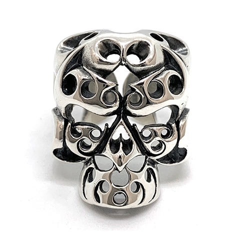 テンダーロインT-SKULL RING SILVERボルネオ スカルリング 指輪